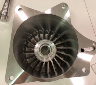 Maxx pump Yamaha FZR 160mm pump/ 20 vanes setback 
